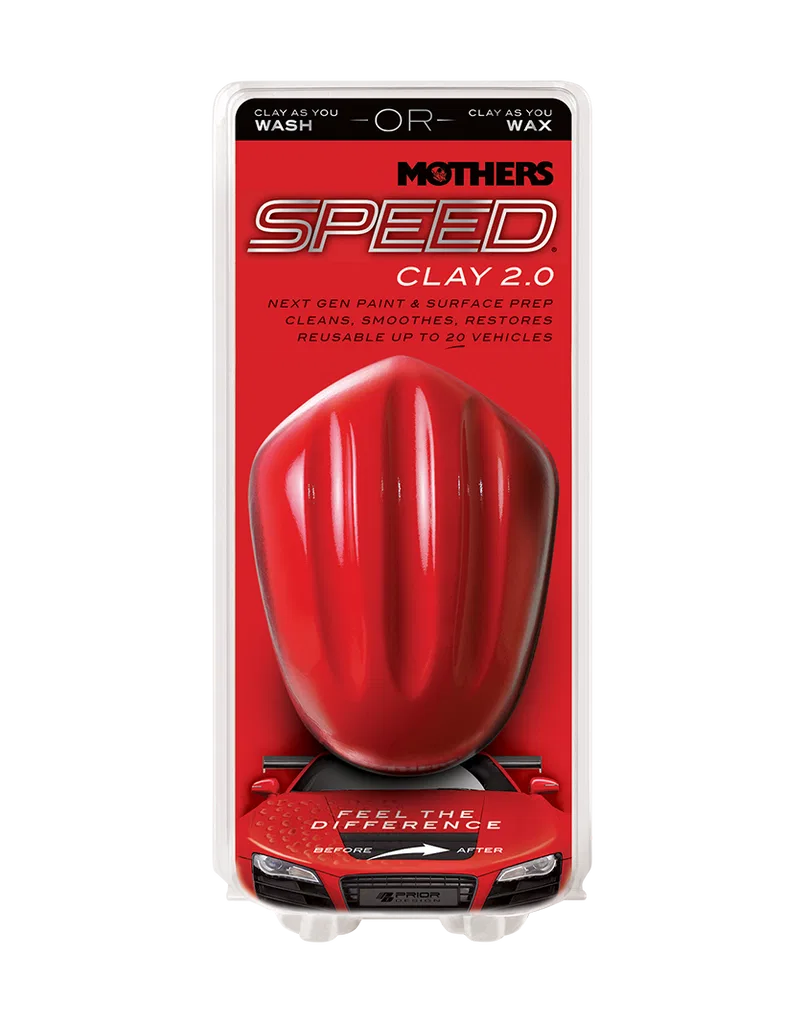17240 – MOTHERS Paint Cleaner, Clay Bar Use To Remove Both Surface And Embedded Contaminants Including Paint Overspra...